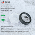 Hot sell Cosmetic Container With Window Cap